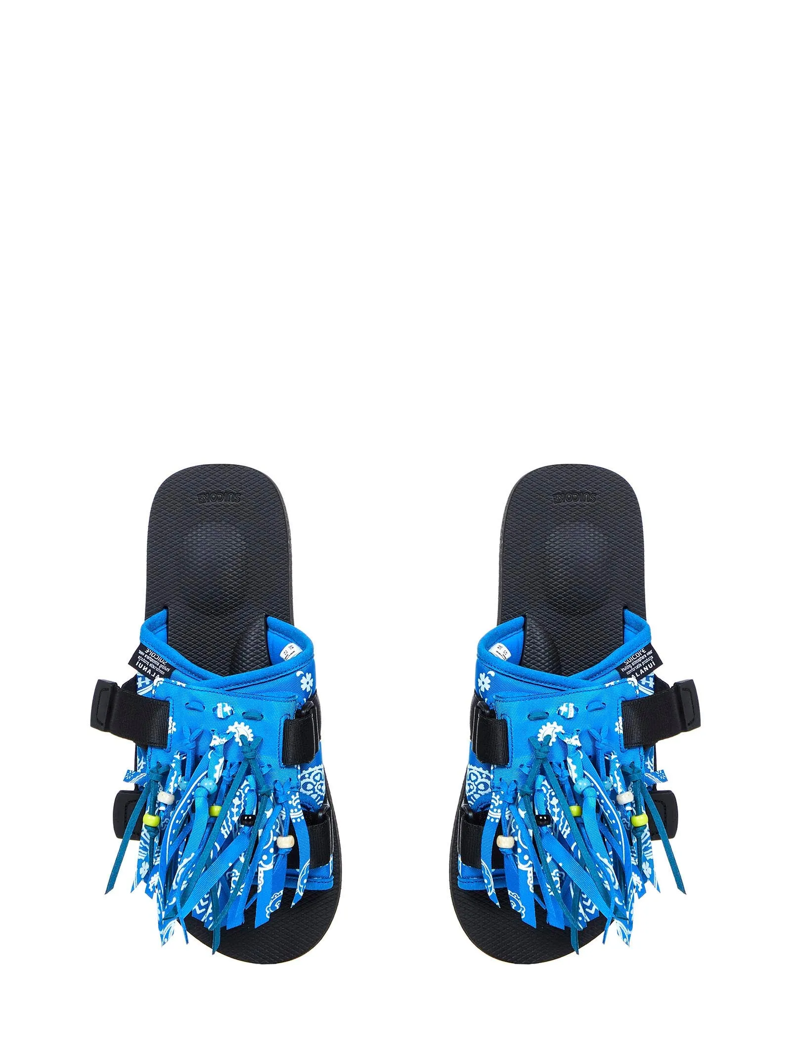 Alanui Bandana Printed Open-Toe Sandals