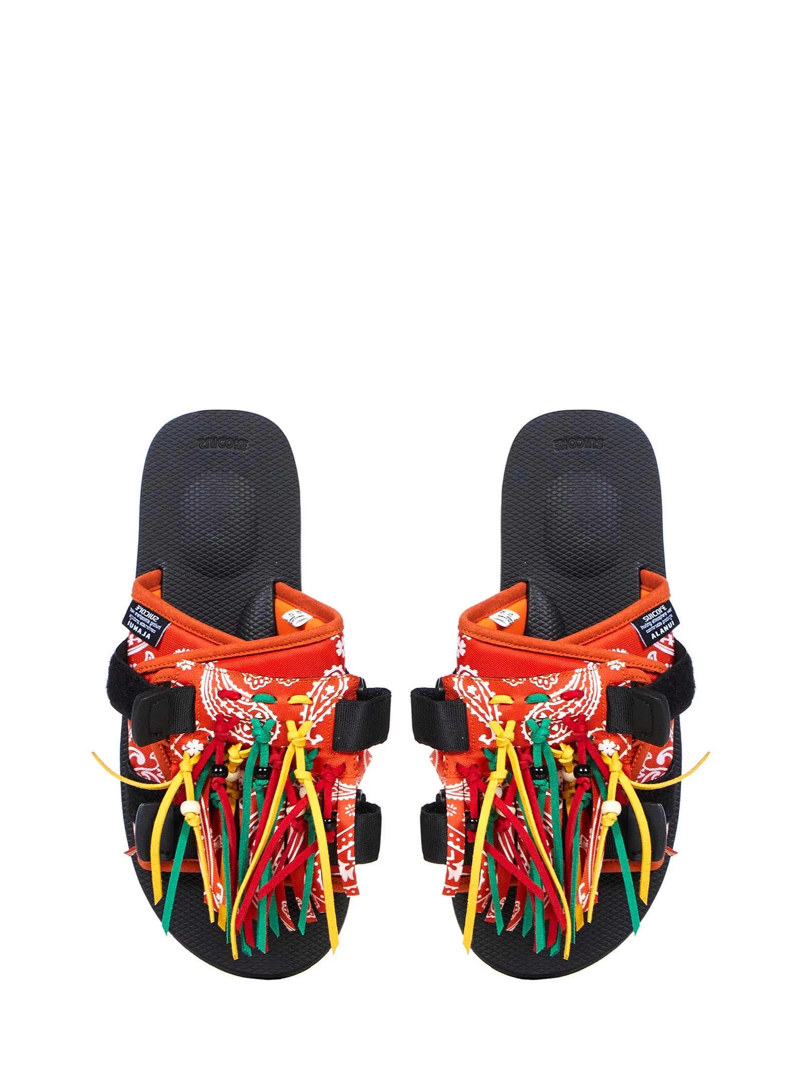 Alanui Bandana Printed Open-Toe Sandals