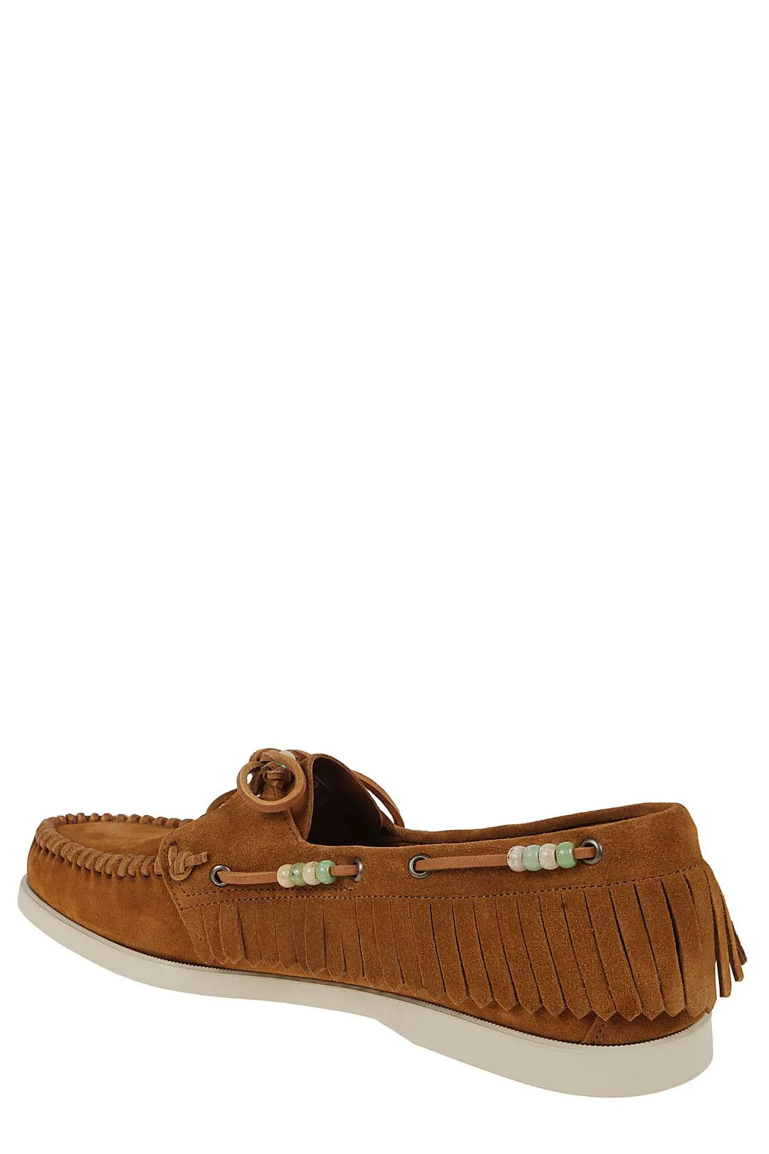 Alanui X Sebago Fringed Loafers