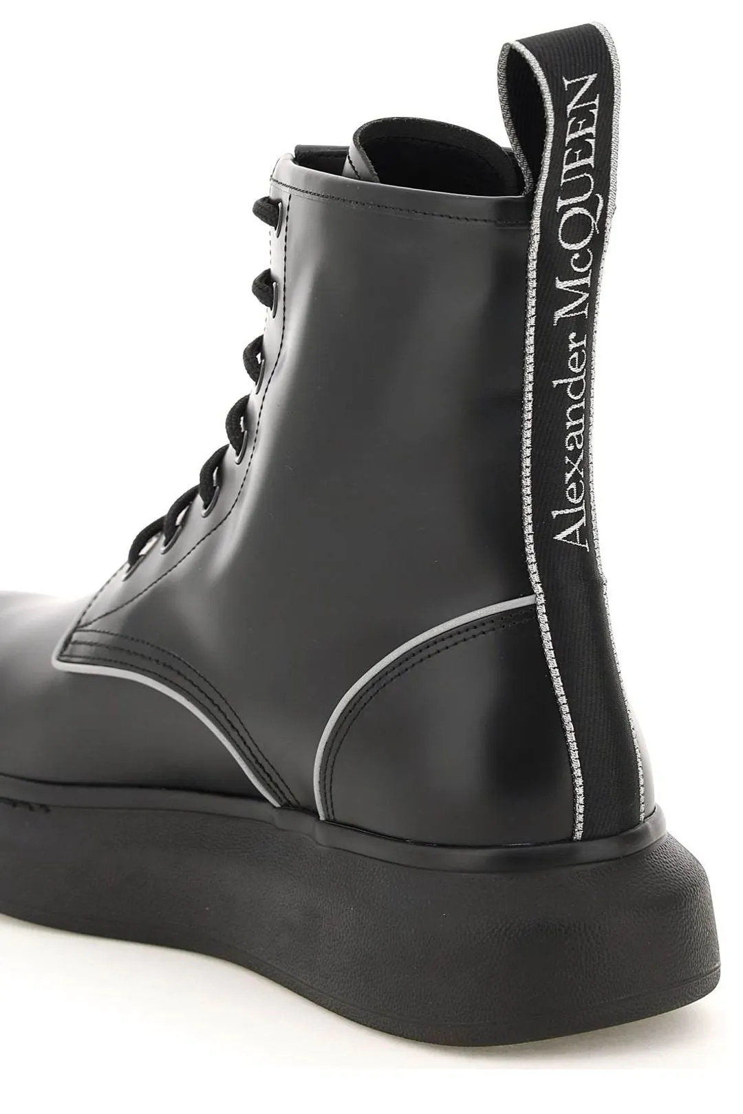 Alexander McQueen Hybrid Lace-Up Boots