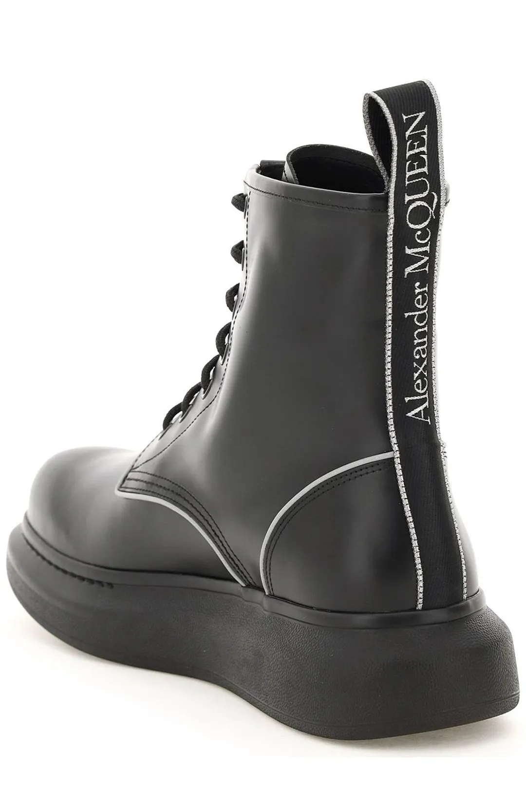 Alexander McQueen Hybrid Lace-Up Boots