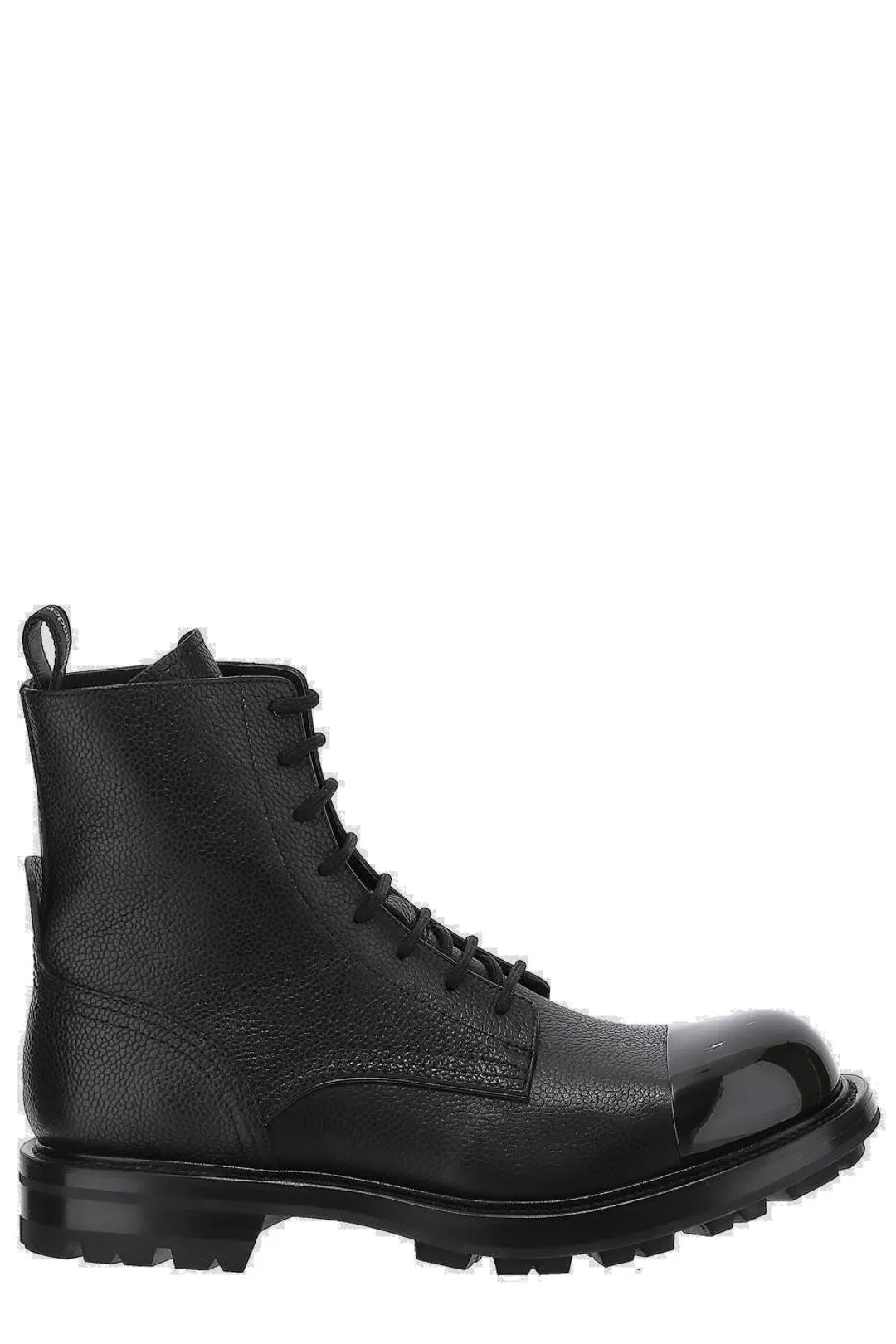 Alexander McQueen Lace-Up Combat Boots