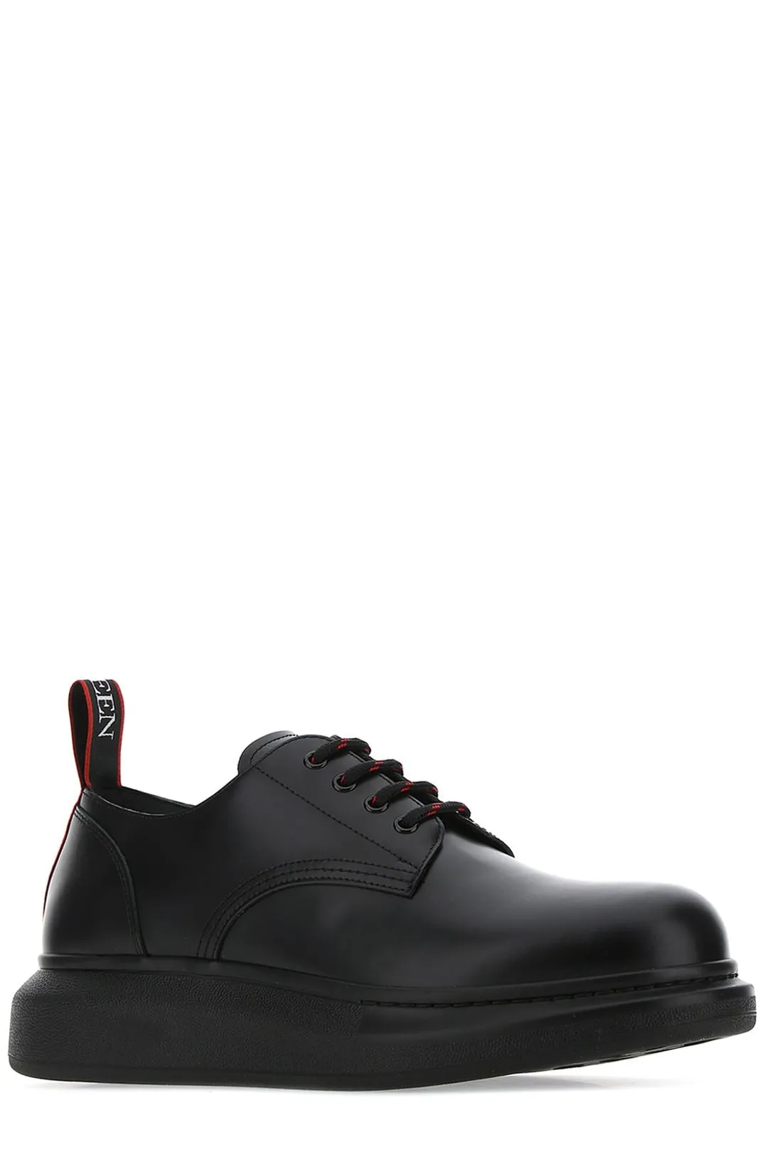 Alexander McQueen Logo Tape Derby Shoes