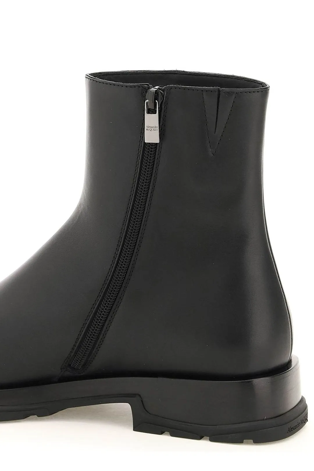 Alexander McQueen Slim Tread Ankle Boots