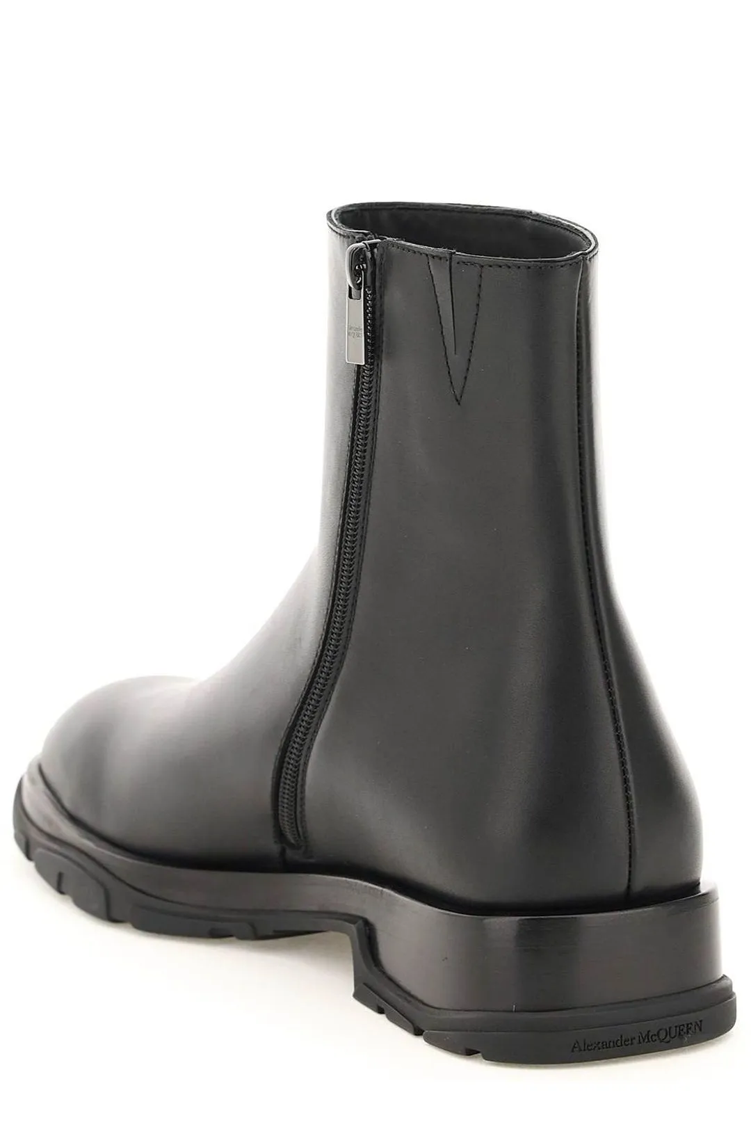 Alexander McQueen Slim Tread Ankle Boots