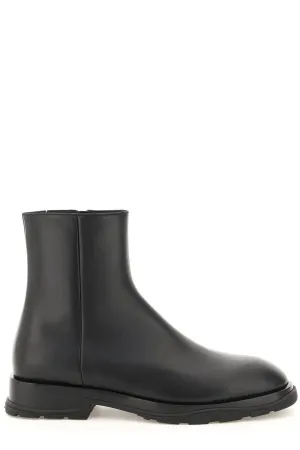 Alexander McQueen Slim Tread Ankle Boots