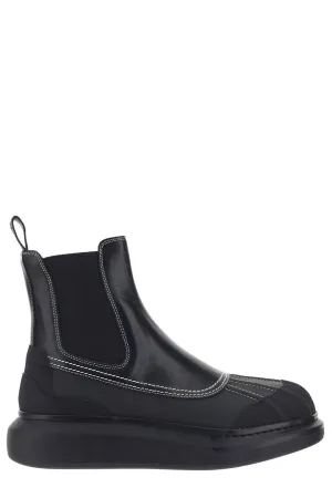 Alexander McQueen Slip-On Ankle Boots