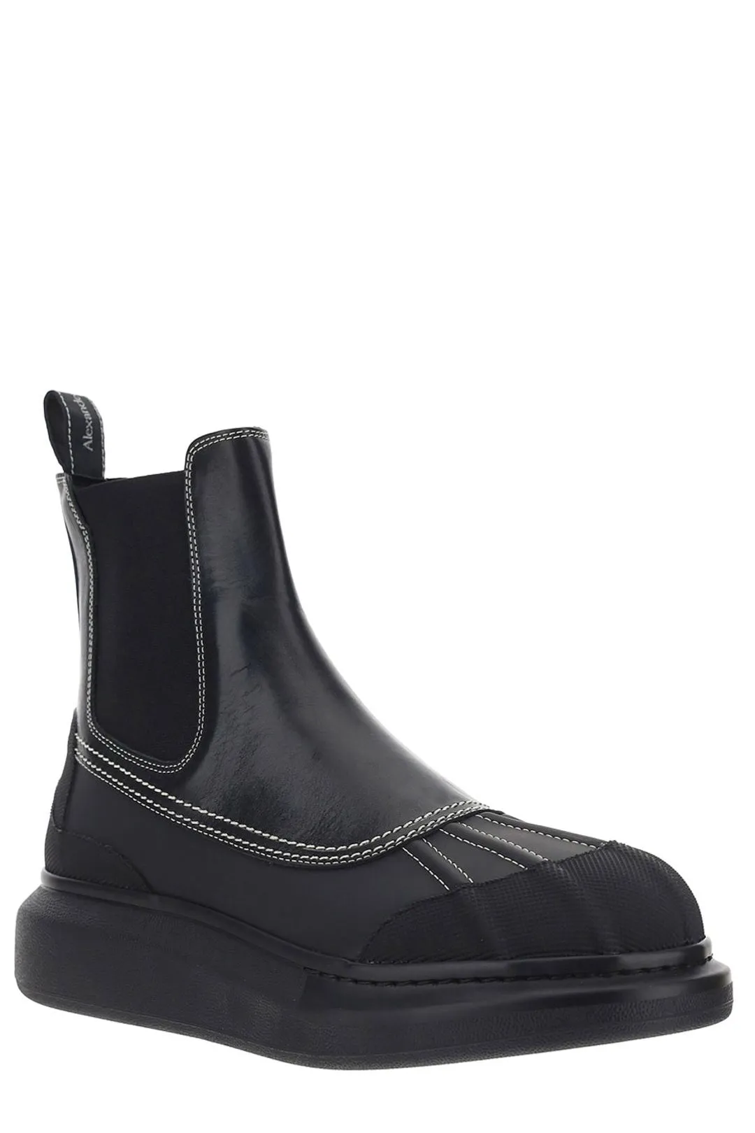 Alexander McQueen Slip-On Ankle Boots