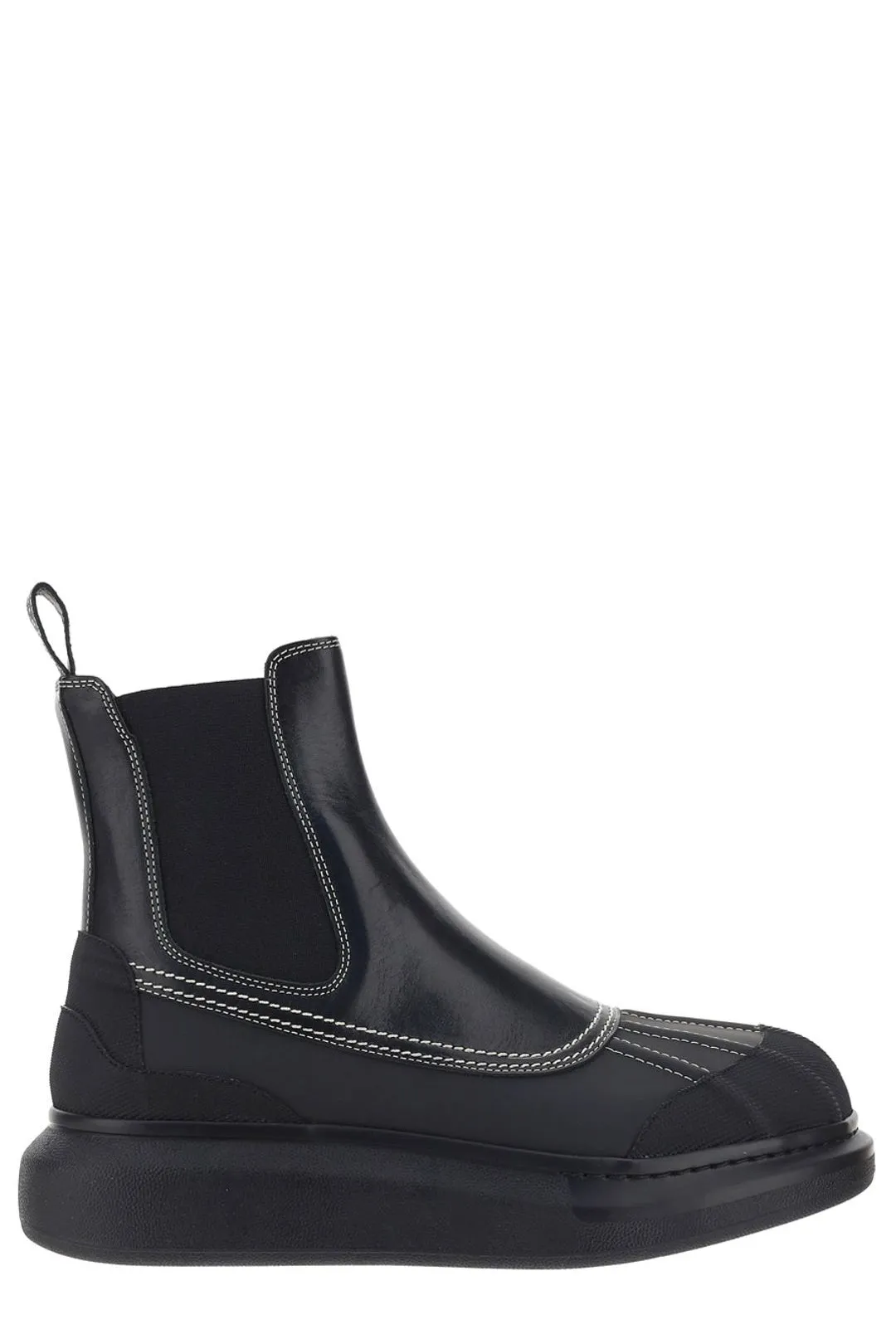 Alexander McQueen Slip-On Ankle Boots