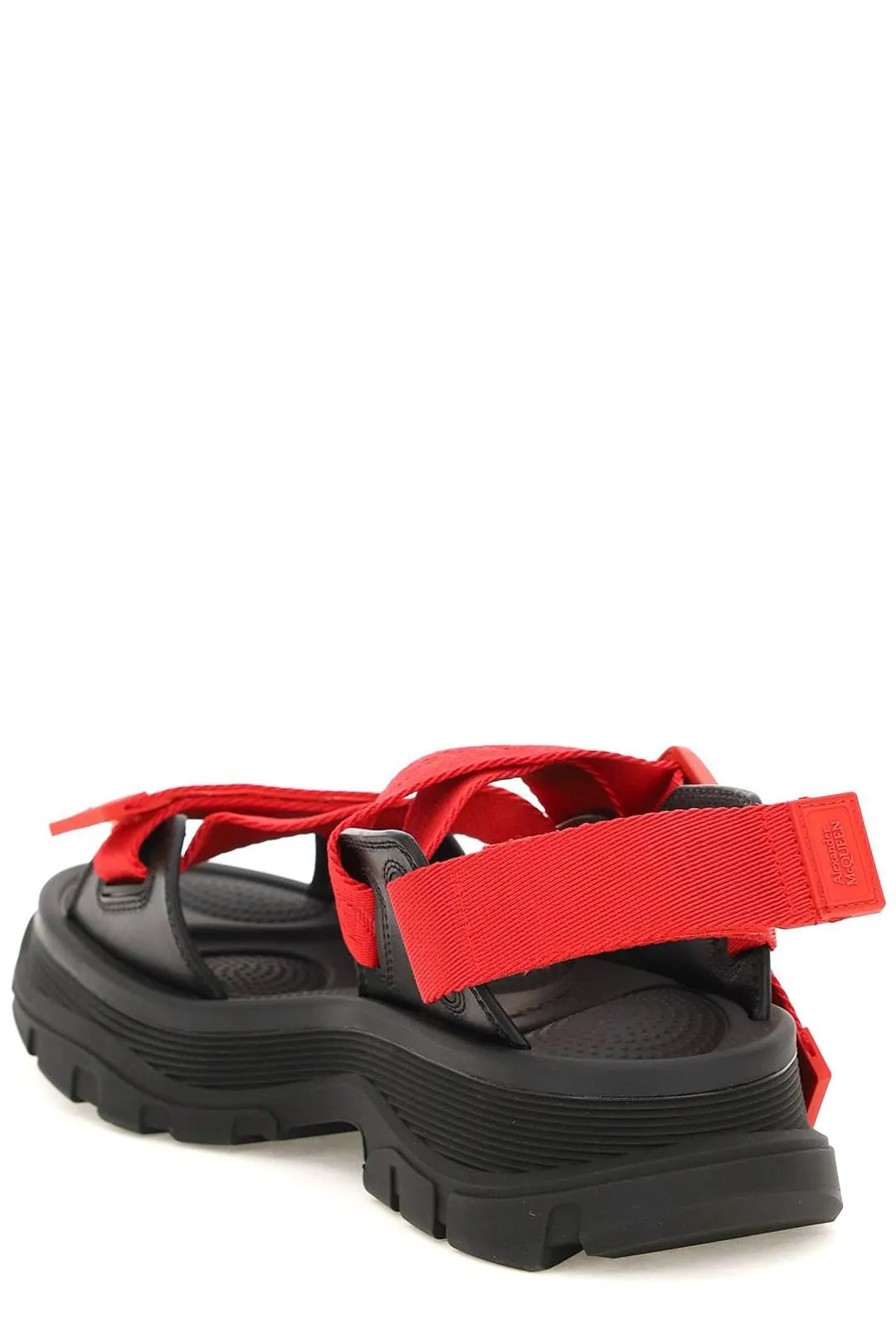 Alexander McQueen Touch Strap Sandals