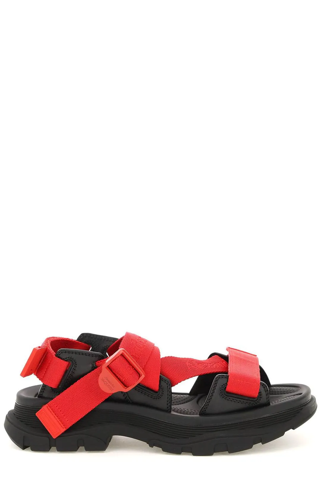 Alexander McQueen Touch Strap Sandals