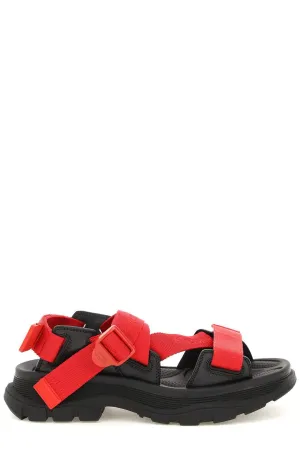 Alexander McQueen Touch Strap Sandals
