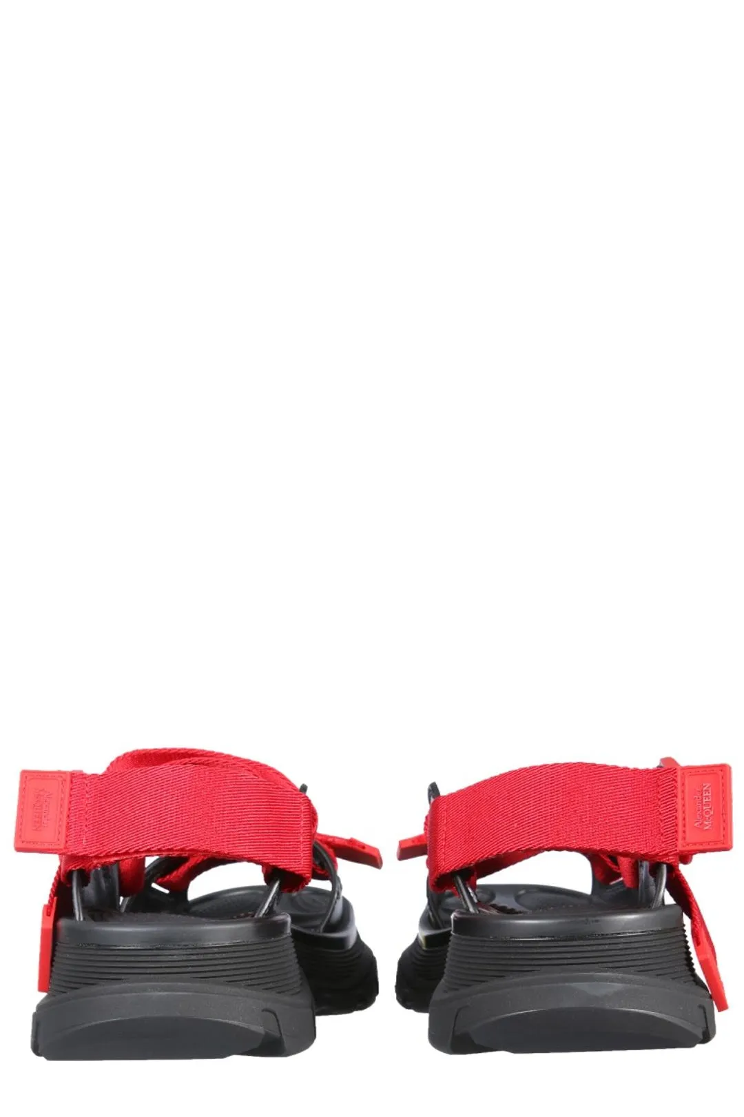 Alexander McQueen Touch Strap Sandals