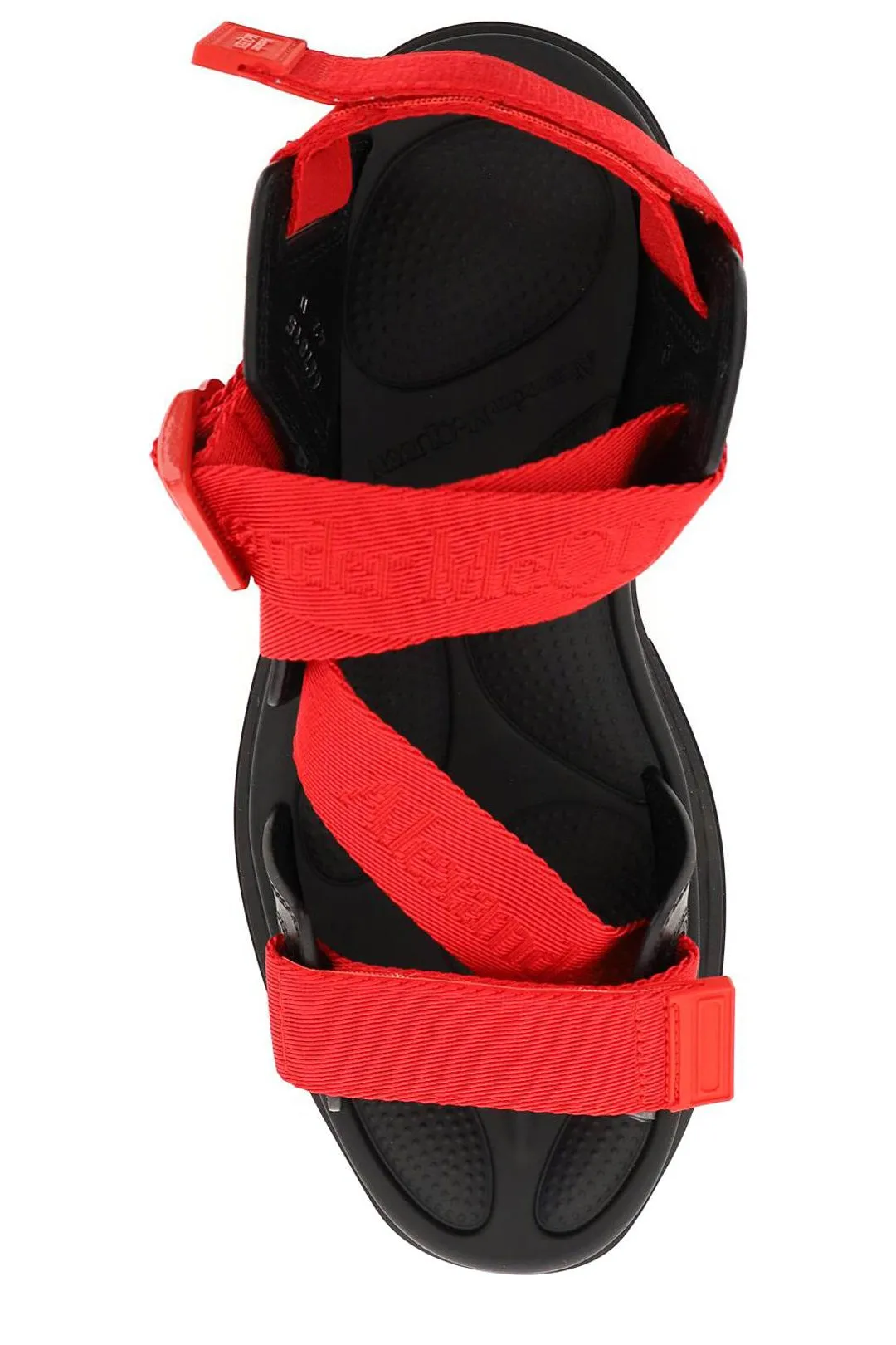 Alexander McQueen Touch Strap Sandals