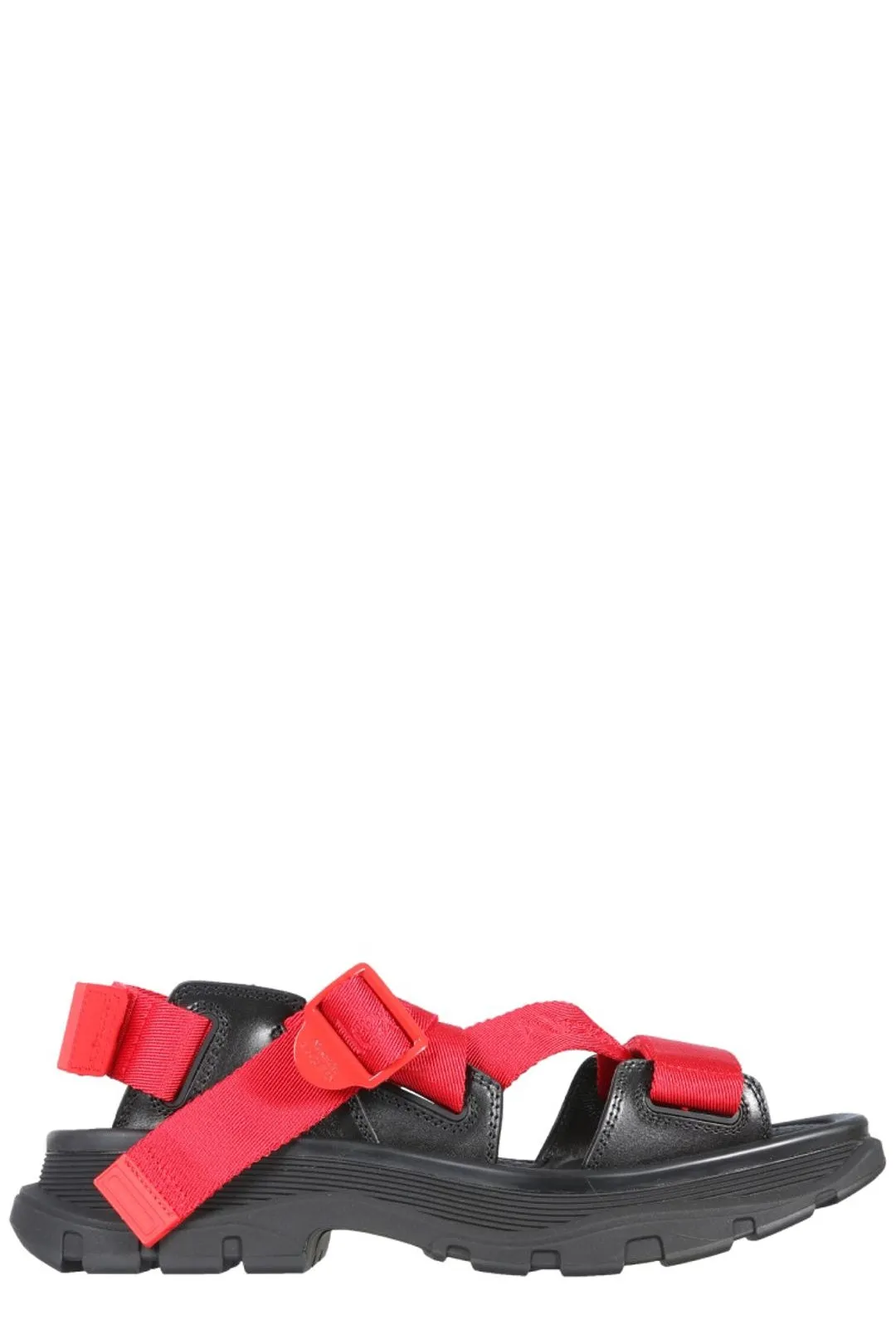 Alexander McQueen Touch Strap Sandals