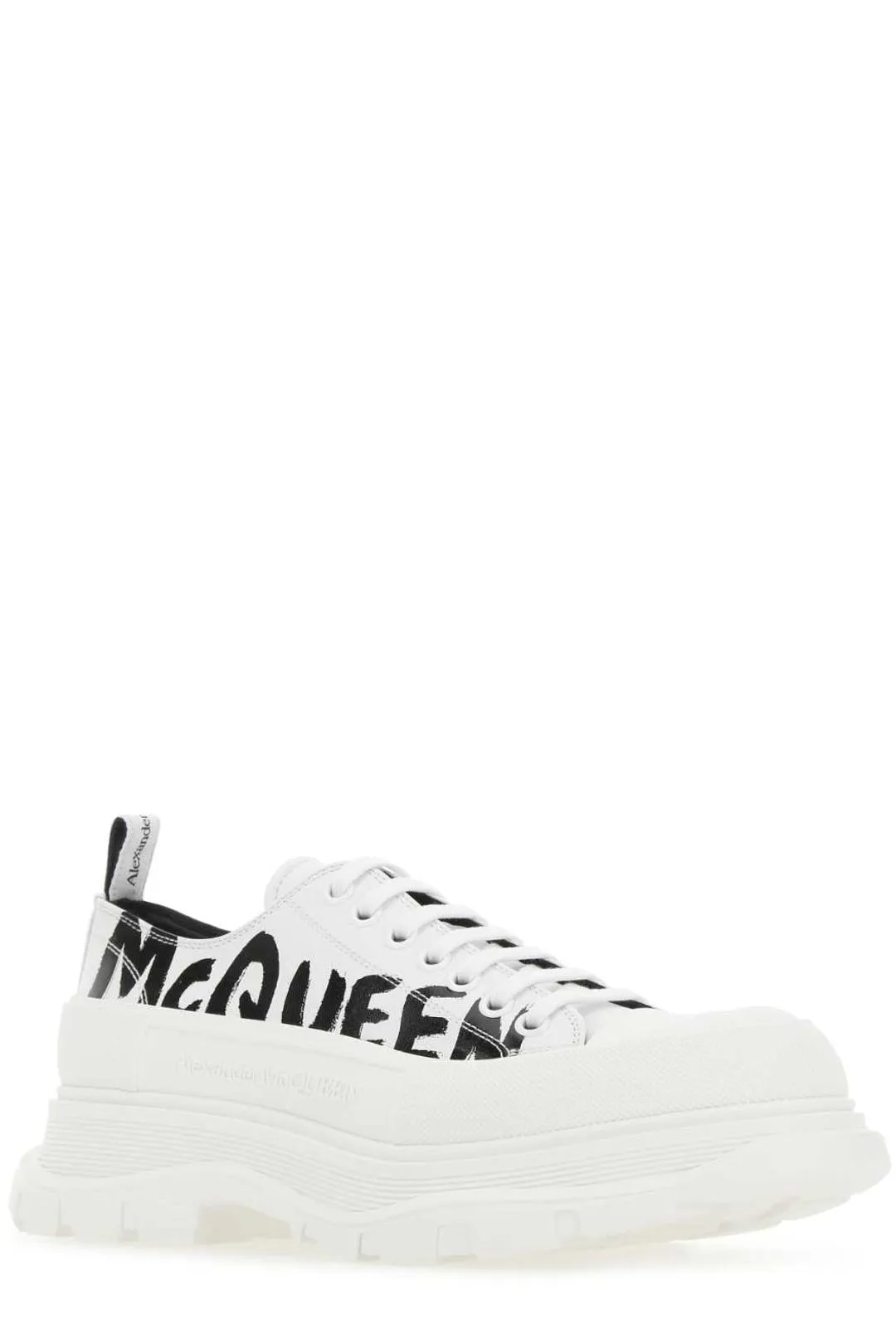 Alexander McQueen Tread Slick Graffiti Sneakers