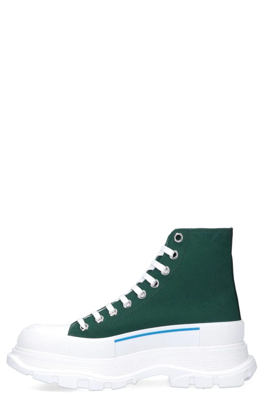 Alexander McQueen Tread Slick Lace-Up Boots