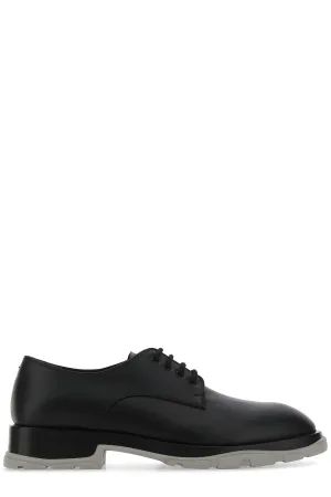 Alexander McQueen Two-Tone Lace-Up Shoes