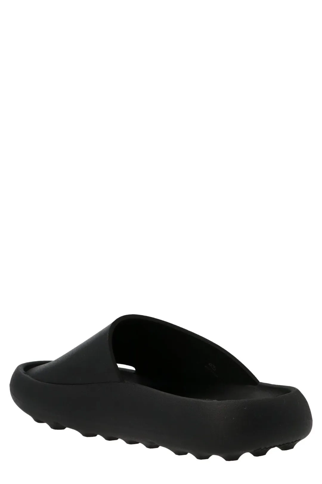 Ambush Logo Embossed Open Toe Slides