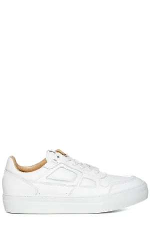 AMI Panelled Lace-Up Sneakers