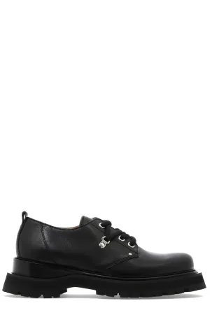 AMI Round Toe Lace-Up Shoes