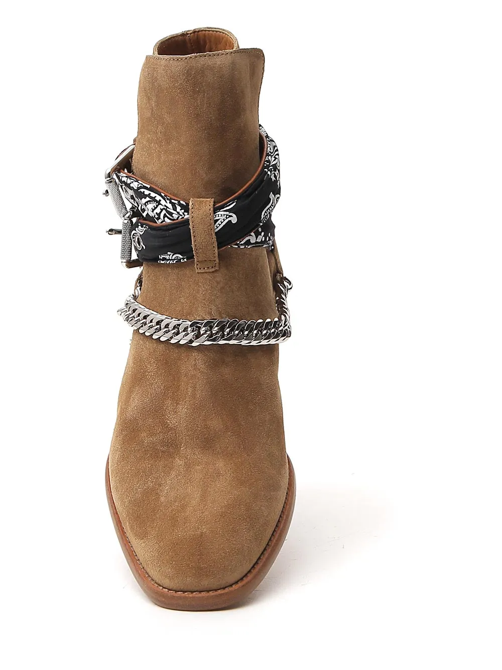 Amiri Bandana Buckle Boots