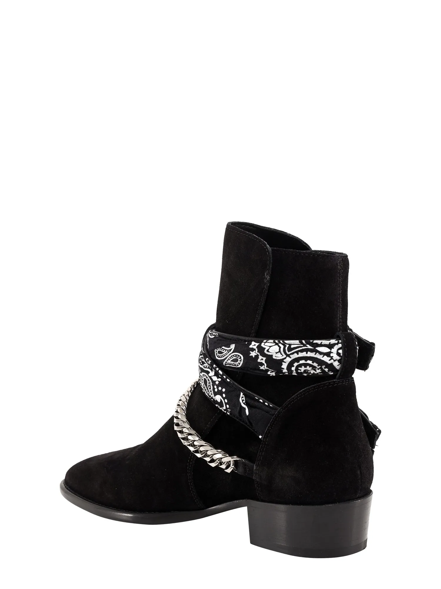 Amiri Buckled Ankle Boots