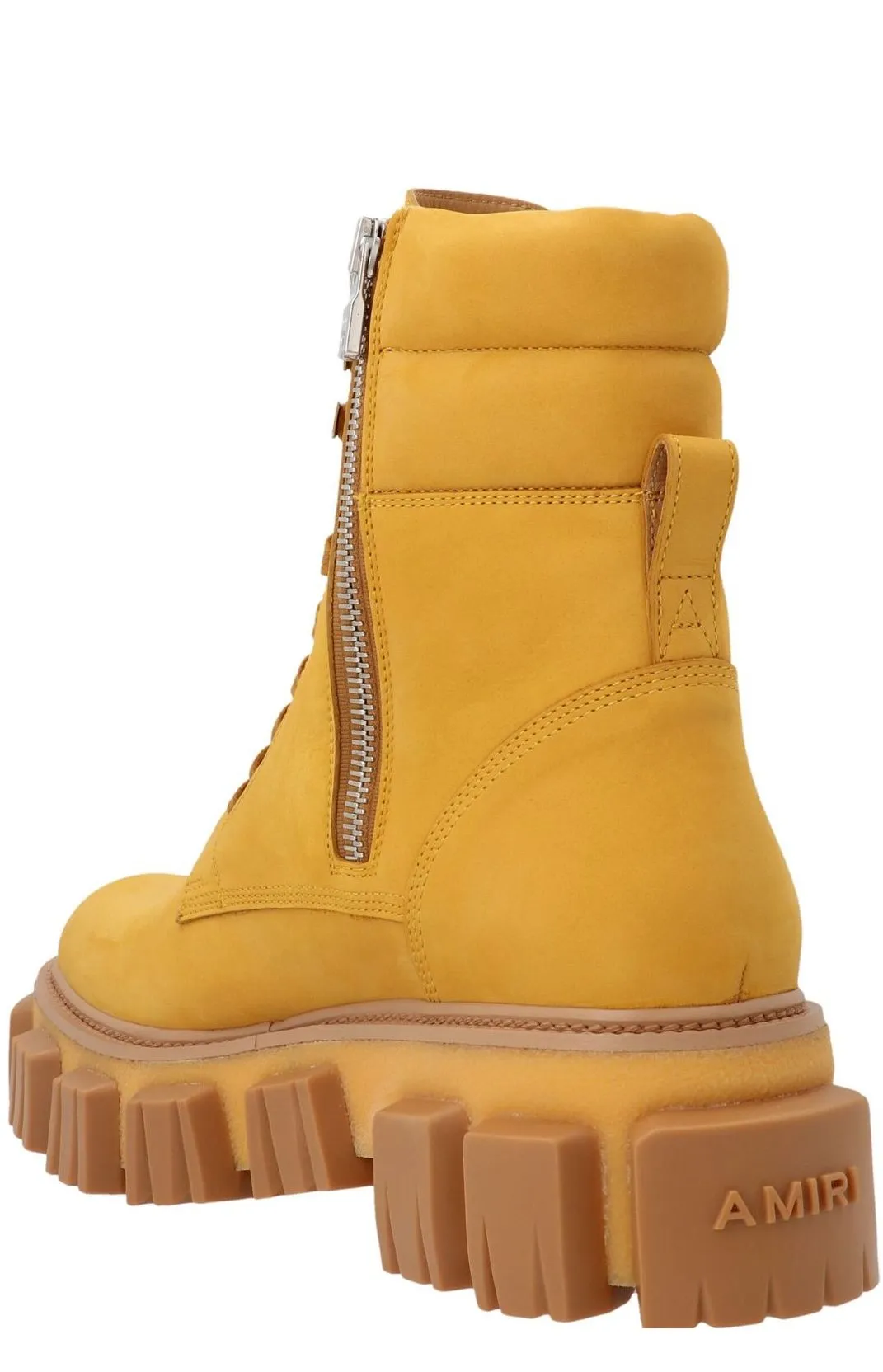 Amiri Lug Sole Lace-Up Combat Boots