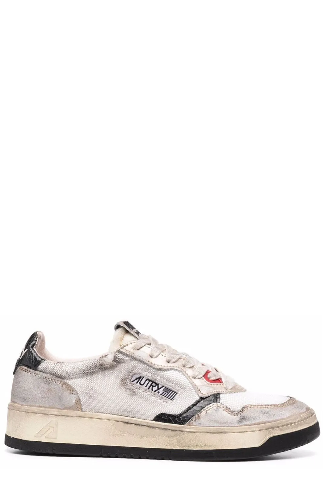 Autry Super Vintage Medalist Lace-Up Sneakers