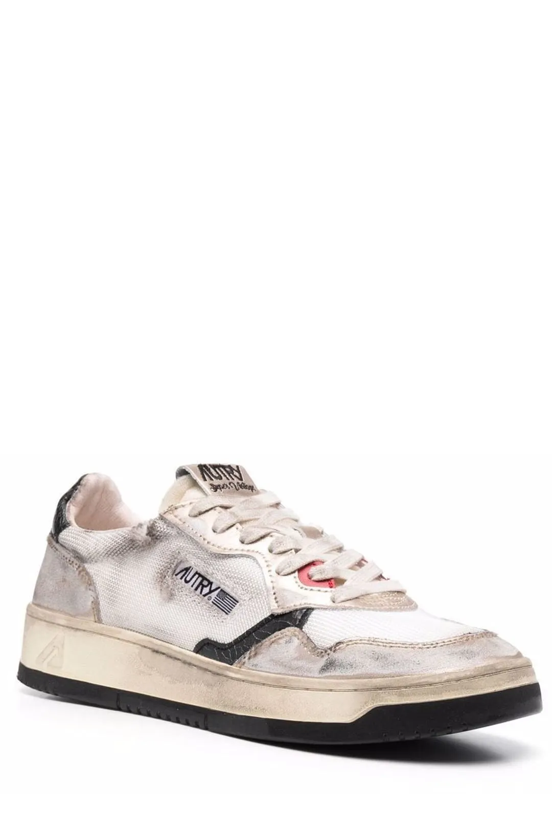 Autry Super Vintage Medalist Lace-Up Sneakers