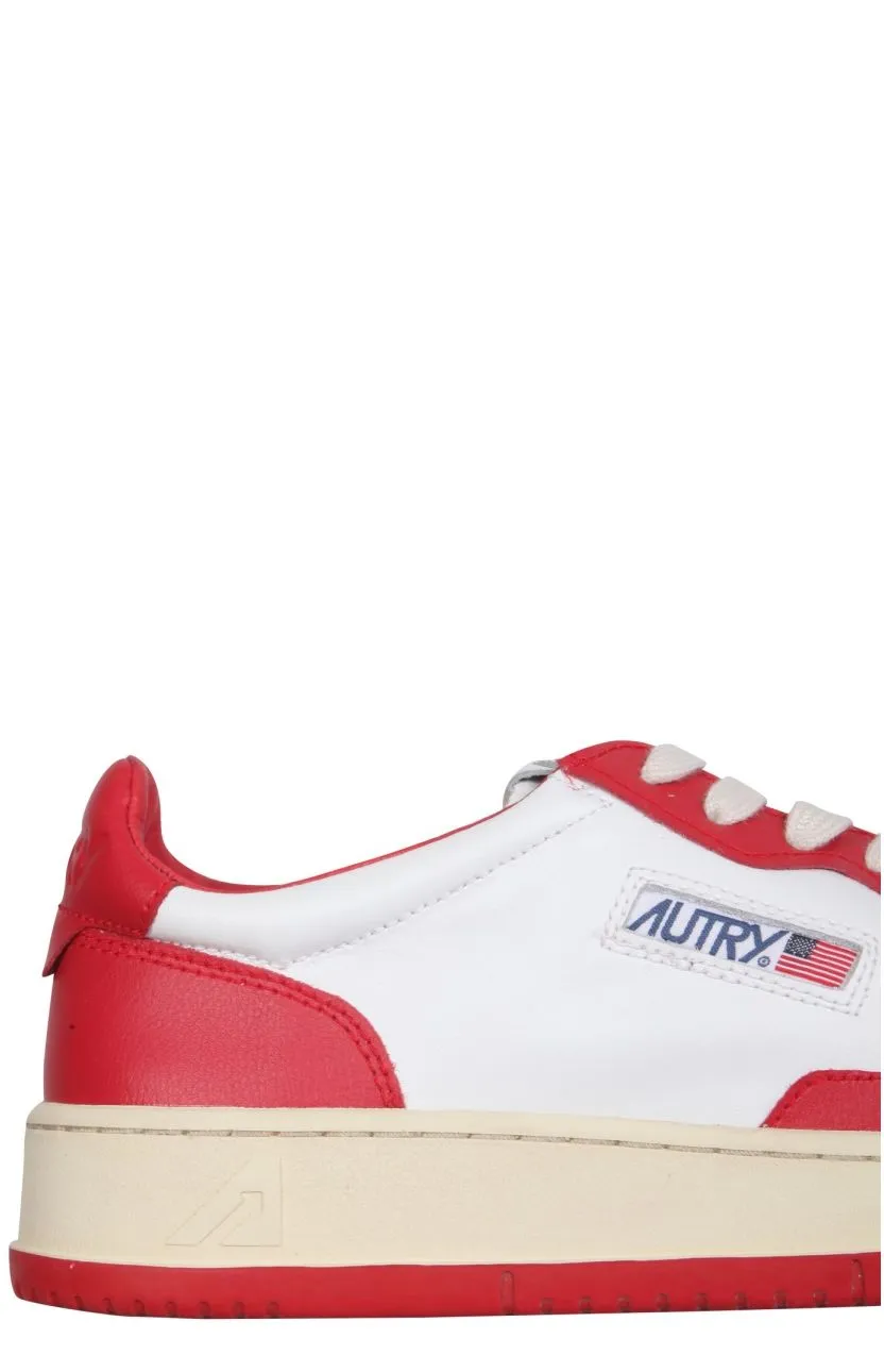 Autry Two-Tone Panelled Sneakers