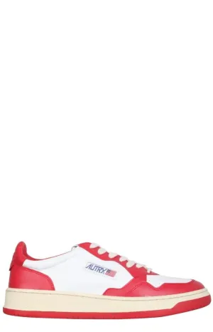Autry Two-Tone Panelled Sneakers