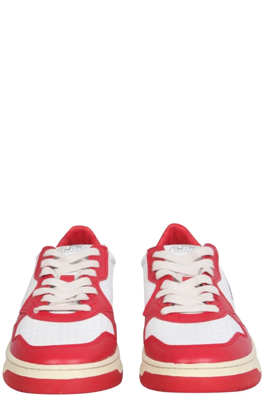 Autry Two-Tone Panelled Sneakers