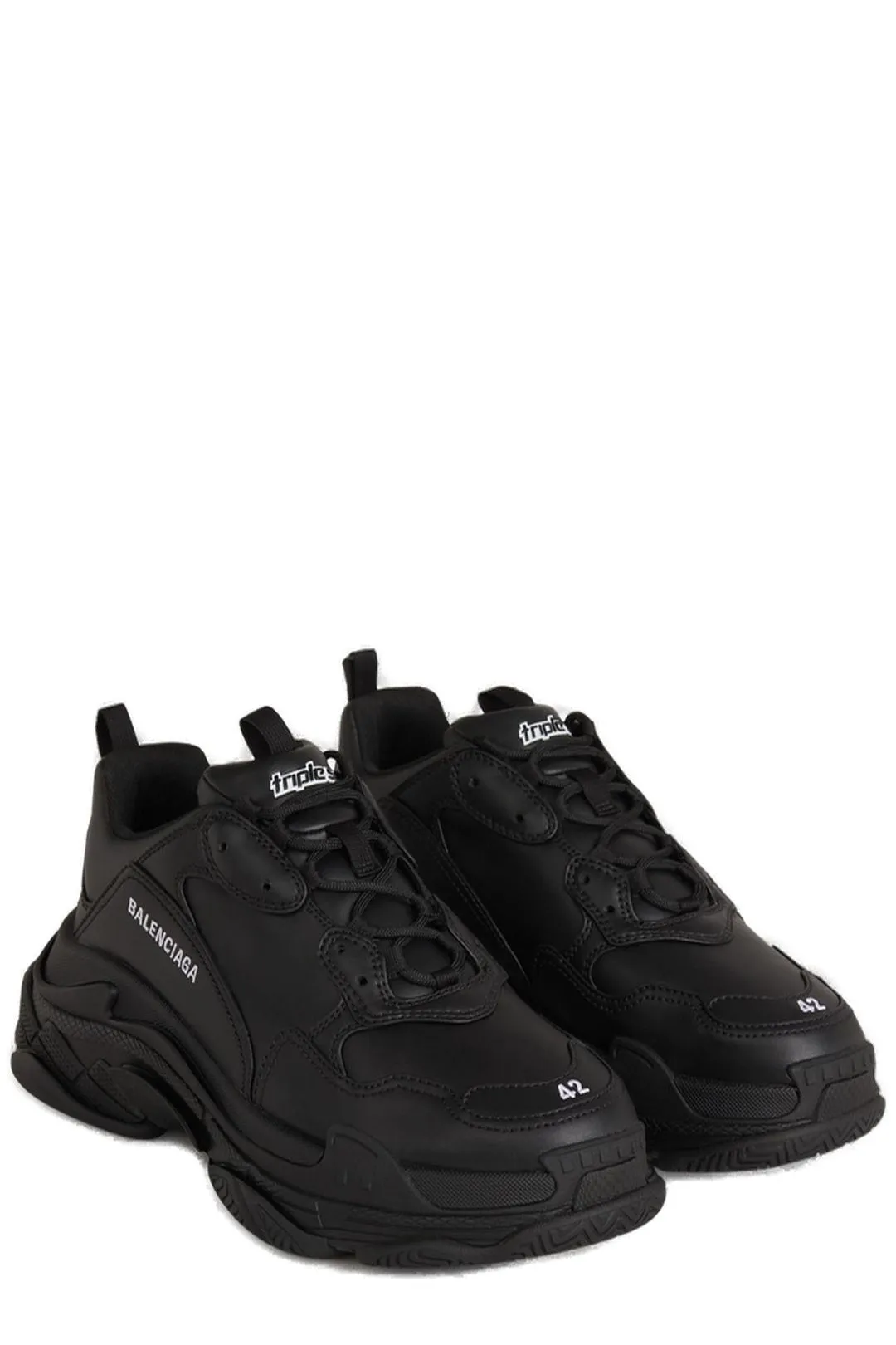 Balenciaga Triple S Lace-Up Sneakers