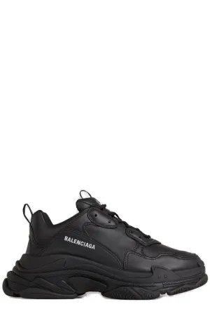 Balenciaga Triple S Lace-Up Sneakers