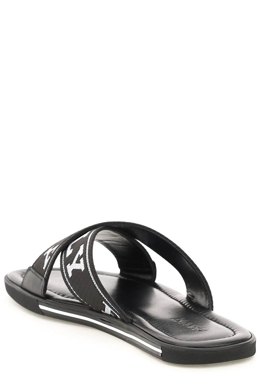 Bally Cross Logo Band Slides