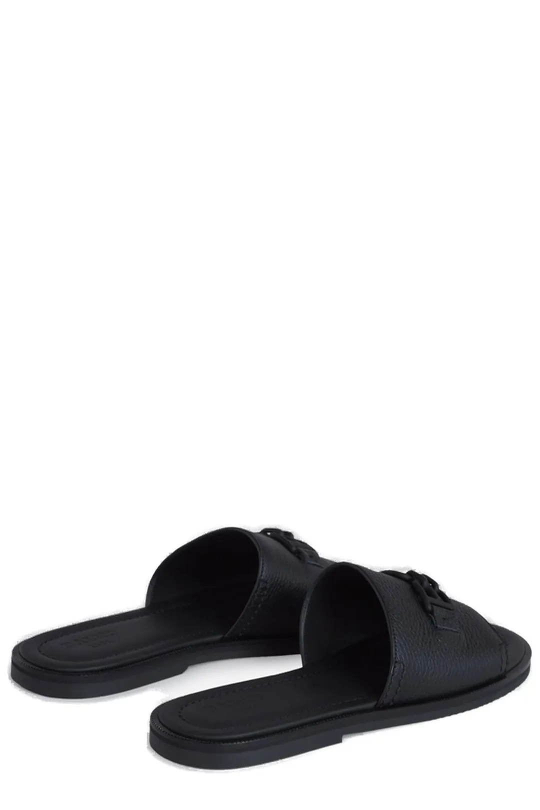 Bally Logo Plaque Slip-On Slides