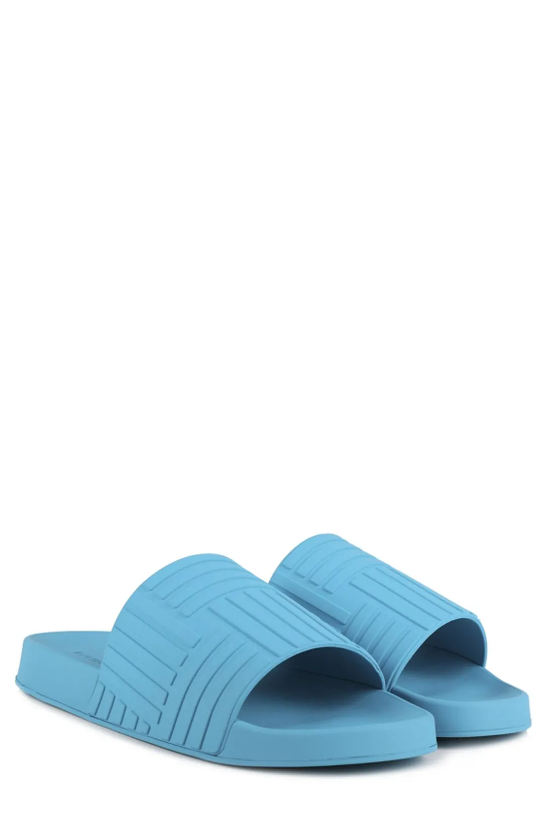 Bottega Veneta Embossed Open-Toe Slides