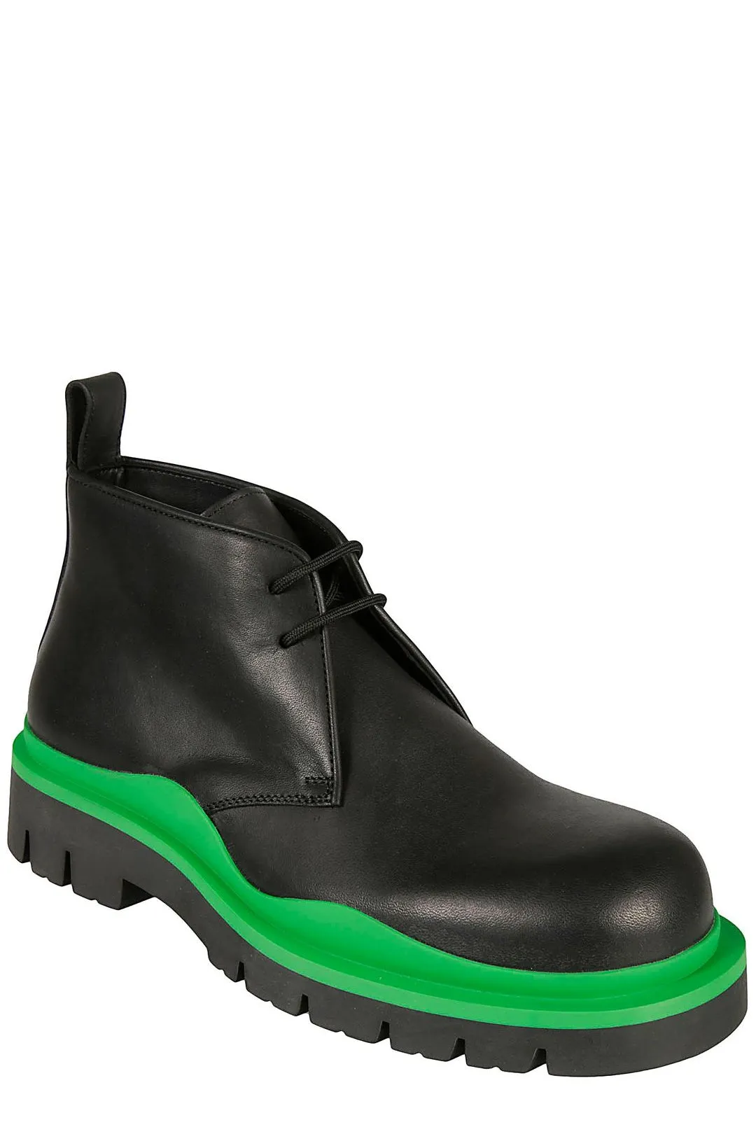 Bottega Veneta Tire Round Toe Boots