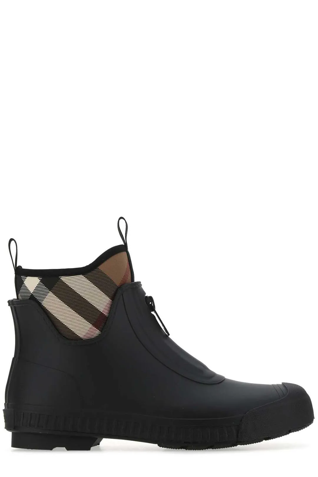 Burberry Check Detailed Raint Boots