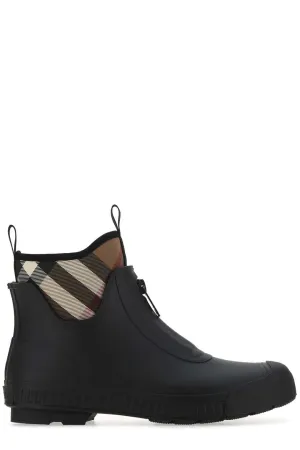 Burberry Check Detailed Raint Boots