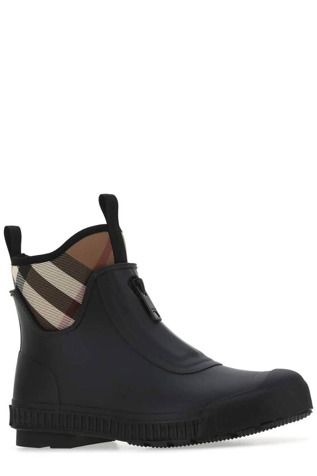 Burberry Check Detailed Raint Boots