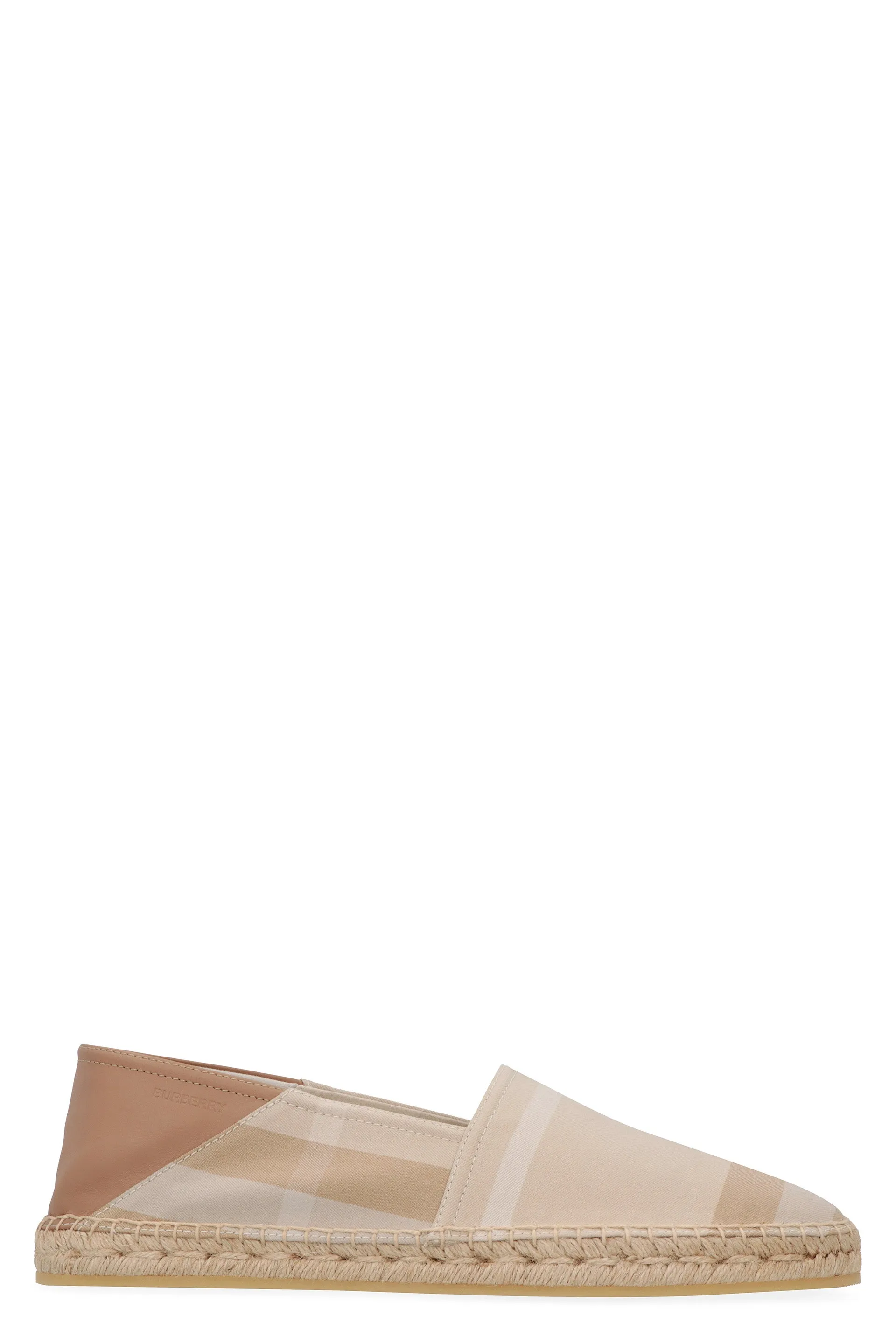 Burberry Checked Slip-On Espadrilles