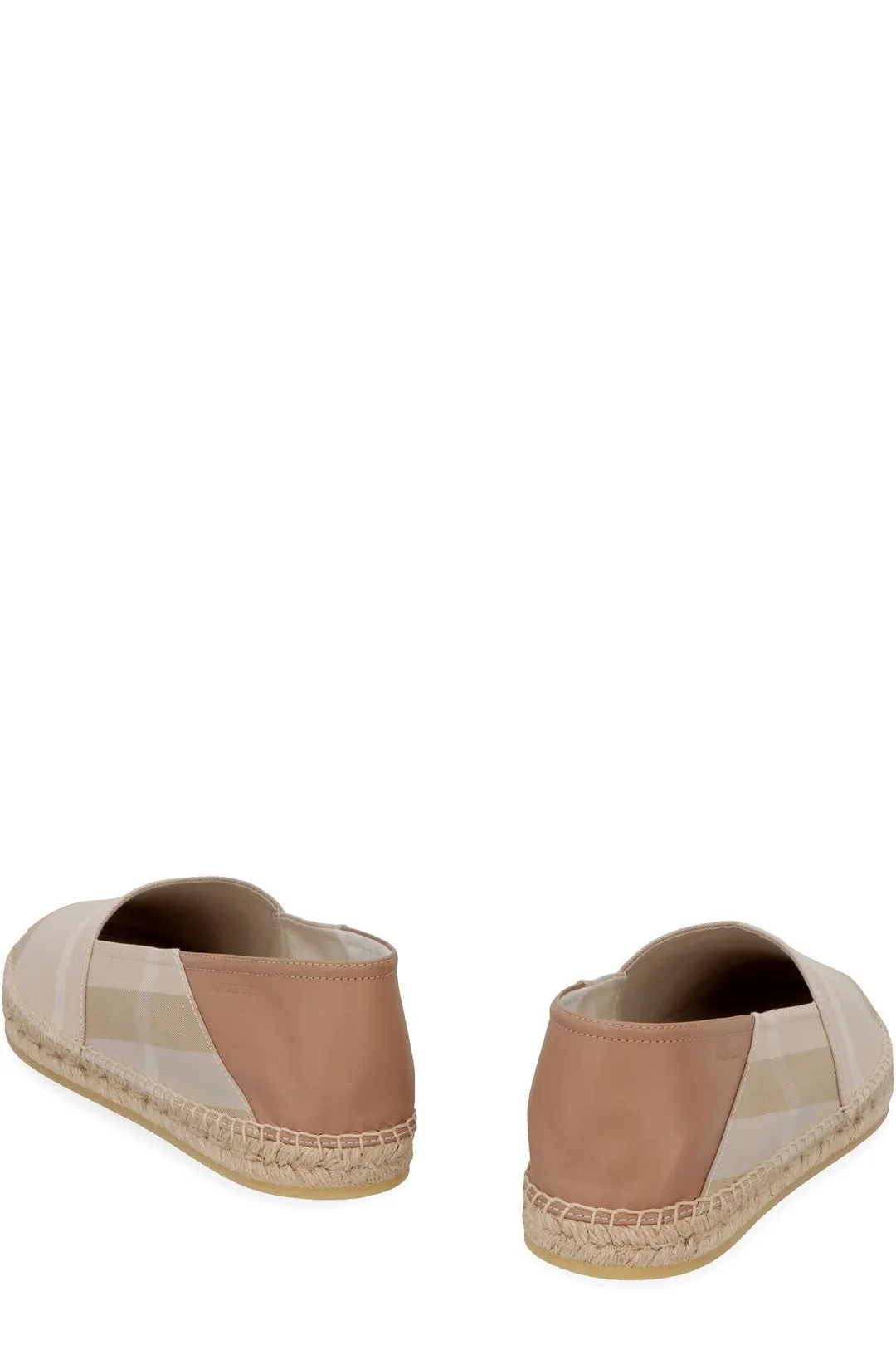Burberry Checked Slip-On Espadrilles