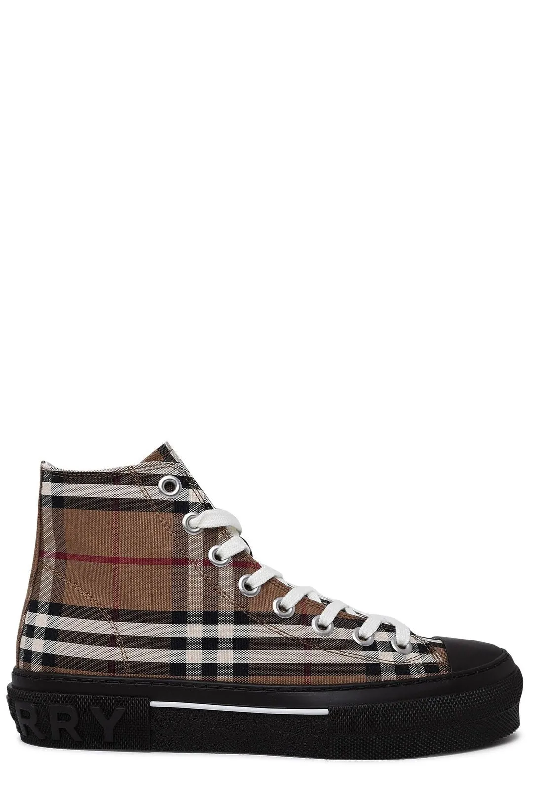 Burberry Vintage Check Lace-Up Sneakers