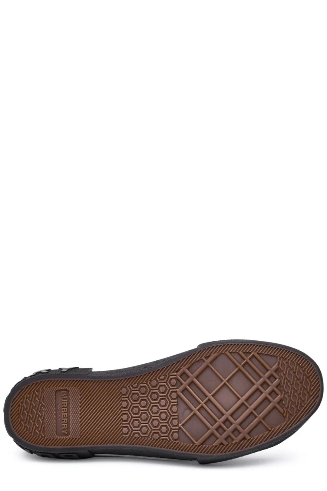 Burberry Vintage Check Pattern Lace Up Sneakers