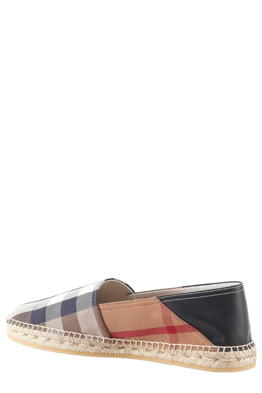 Burberry Vintage-Check Pattern Slip-On Espadrillas