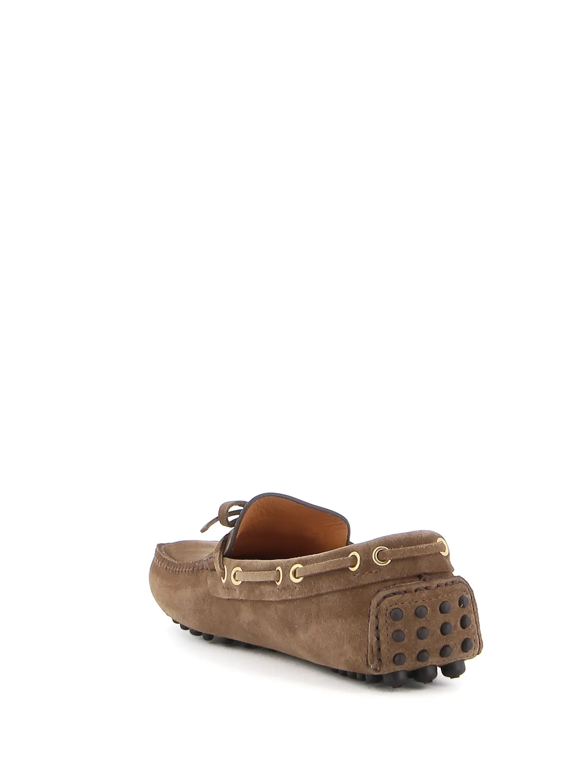 Car Shoe Lace-Detailed Loafers