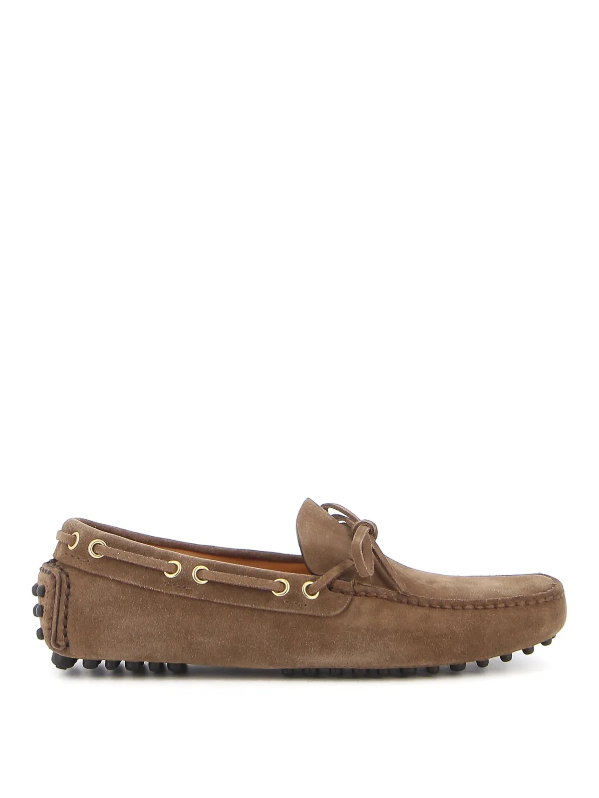 Car Shoe Lace-Detailed Loafers