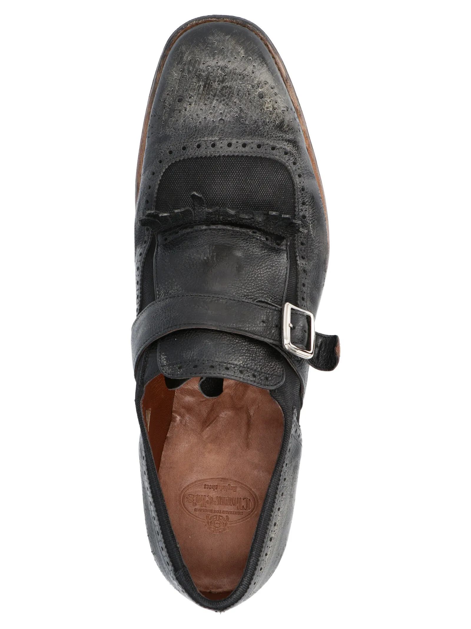 Church's Shanghai Distressed Brogue Monk Shoes